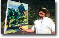 Hawaii Artist Mark N. Brown - Plein Air Art