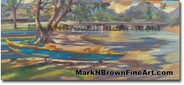 08 - Sunset Over Kailua - Hawaii Fine Art by Hawaii Artist Mark N. Brown